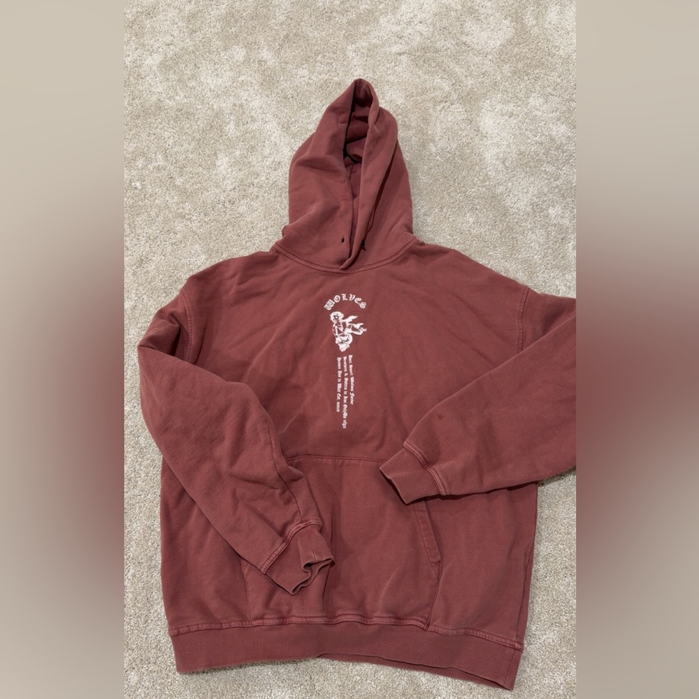 DARC SPORT Graphic Hoodie - Maroon